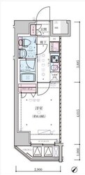 伊勢佐木長者町駅 徒歩3分 8階の物件間取画像